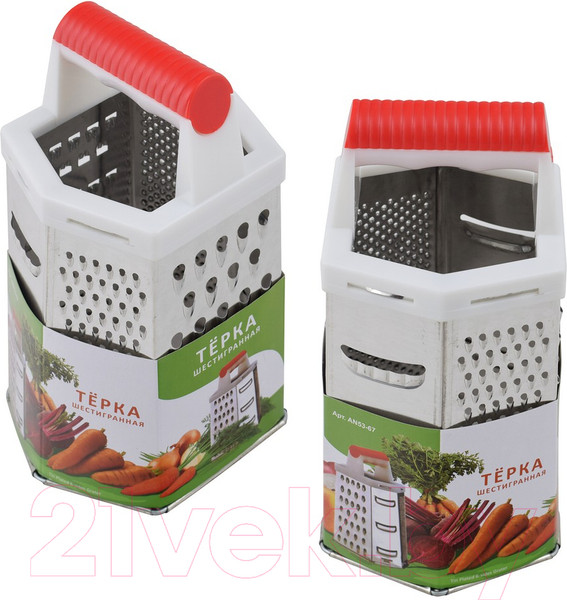 Изображение товара Терка кухонная Мультидом AN53-67