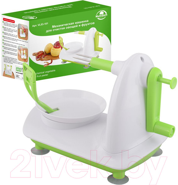 Изображение товара Машинка для чистки овощей и фруктов Мультидом VL53-101