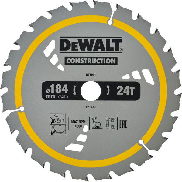 Пильный диск DeWalt DT1951-QZ — фото 5