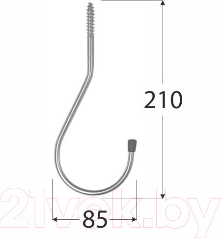 Изображение товара Крюк настенный Domax HWO Self / 584201
