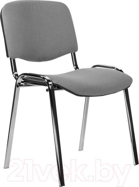 Изображение товара Стул офисный Staff Iso Lite CF-008 / 532566 (хром/ткань серая/С-71)