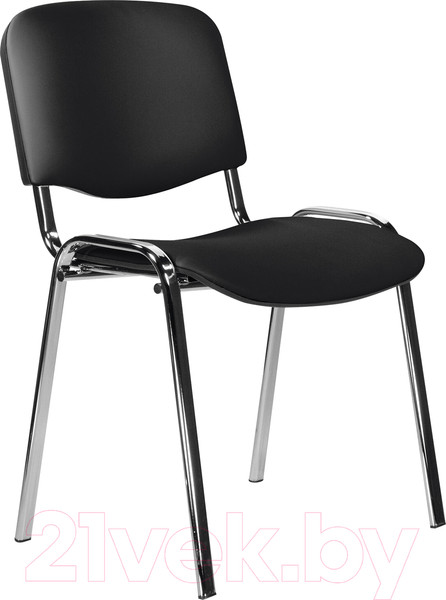 Изображение товара Стул офисный Staff Iso Lite CF-008 / 532567 (хром/кожзам черный/Z-11)