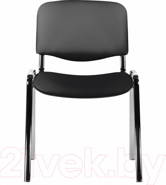 Изображение товара Стул офисный Staff Iso Lite CF-008 / 532567 (хром/кожзам черный/Z-11)