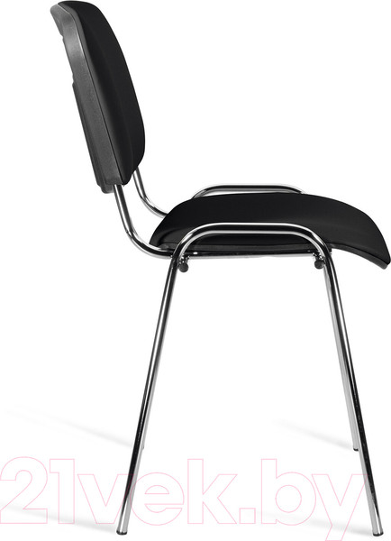 Изображение товара Стул офисный Staff Iso Lite CF-008 / 532567 (хром/кожзам черный/Z-11)