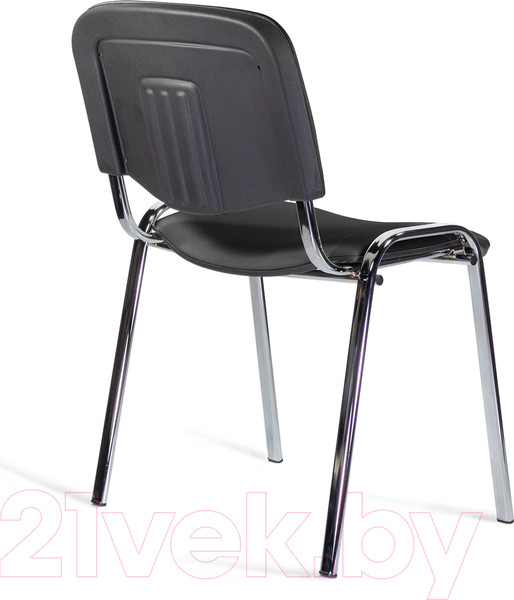 Изображение товара Стул офисный Staff Iso Lite CF-008 / 532567 (хром/кожзам черный/Z-11)