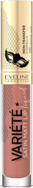 Изображение товара Жидкая помада для губ Eveline Cosmetics Variete Perfect Matte с гиалуроновой кислотой №11