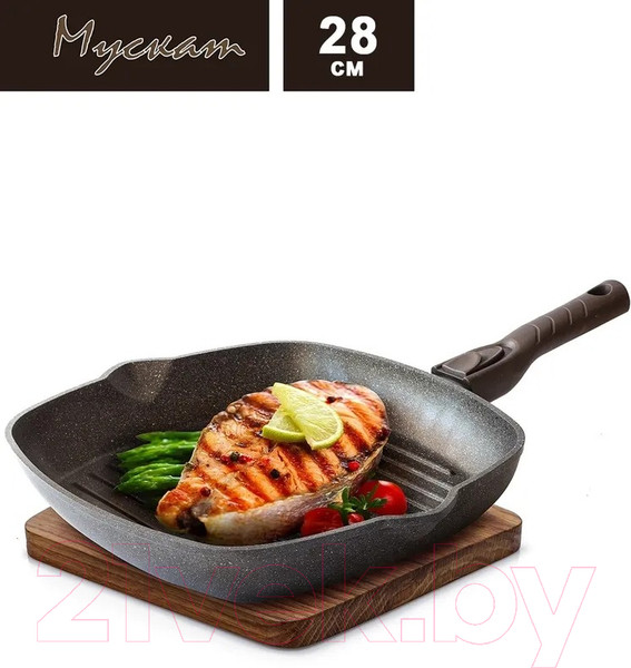 Изображение товара Сковорода-гриль TimA Мускат 28148П