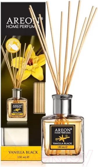 Изображение товара Аромадиффузор Areon Sticks Vanilla Black / ARE-HPS10 (150мл)