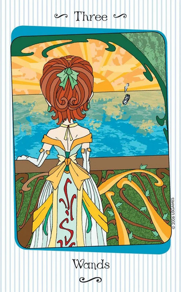 Изображение товара Гадальные карты U.S. Games Systems Vanessa Tarot In a Tin / VAN78