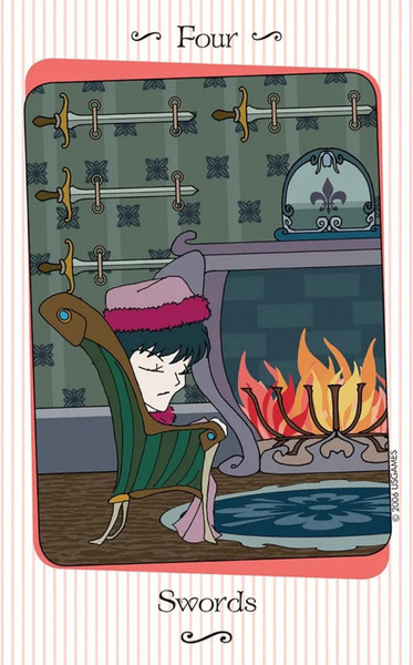 Изображение товара Гадальные карты U.S. Games Systems Vanessa Tarot In a Tin / VAN78