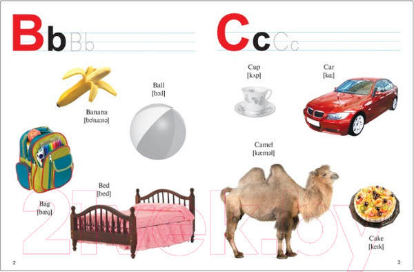 Изображение товара Развивающая книга Мозаика-Синтез Моя первая английская азбука (Михайлов П.)