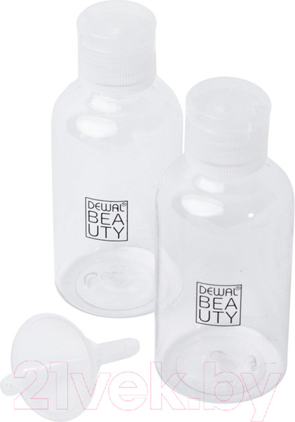 Изображение товара Набор флаконов для косметики Dewal Beauty DBTS2B