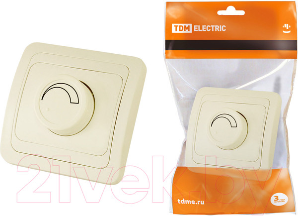 Изображение товара Диммер TDM Валдай SQ1804-0116 (слоновая кость)