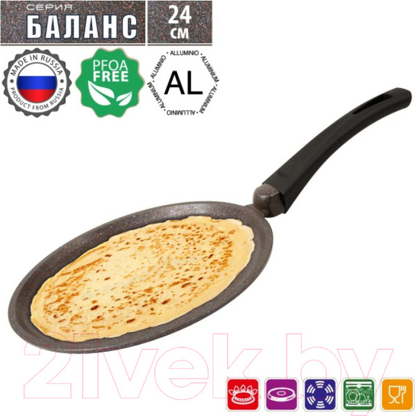 Изображение товара Блинная сковорода TimA Баланс БСБ-124