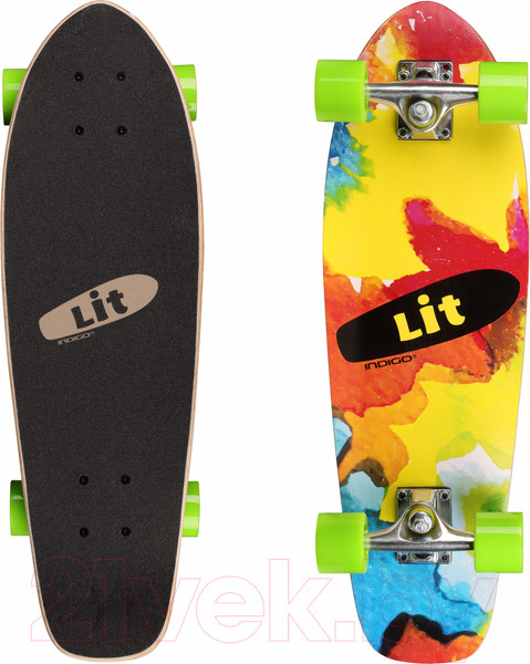Изображение товара Скейтборд Indigo Sport Lit IN304 (мультицвет)