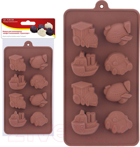 Изображение товара Форма для выпечки Мультидом Транспорт VL80-328
