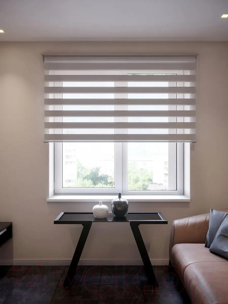 Изображение товара Рулонная штора Jalux ДН Стоун 113 43x160 (каменный)