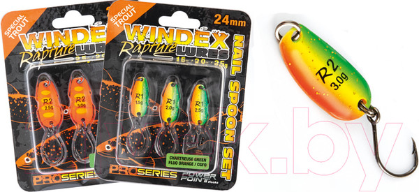 Изображение товара Блесна Rapture Windex Sg Nail / 188-06-705 (3шт)