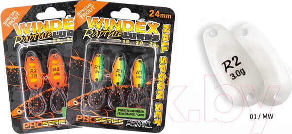 Изображение товара Блесна Rapture Windex Sg Nail / 188-06-701 (3шт)