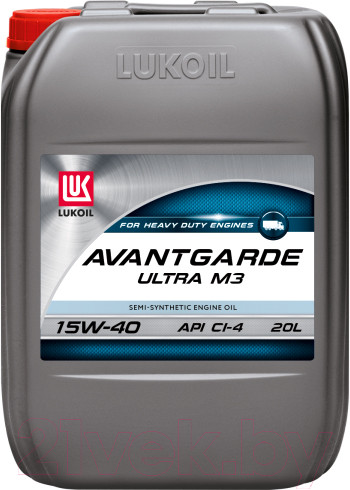 Изображение товара Моторное масло Лукойл Авангард Ультра М3 15W40 CI-4/SL / 3187428 (20л)