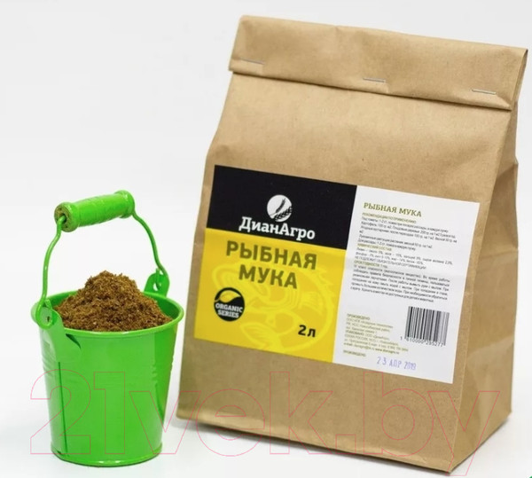 Изображение товара Удобрение Диан Агро Рыбная мука (2л)