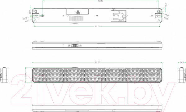 Изображение товара Светильник аварийный ЭРА DBA-108-0-20 / Б0051842