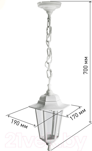 Изображение товара Светильник уличный ЭРА НСУ 06-60-001 / Б0048110