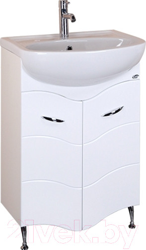 Изображение товара Тумба с умывальником Onika Лайн 45.11 + Уют 45 (104504)