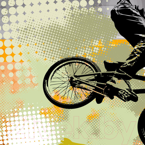 Изображение товара Фотообои листовые Citydecor Байк Трэвел (200x140)