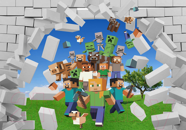 Изображение товара Фотообои листовые Citydecor Майнкрафт (200x140)