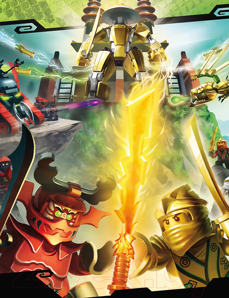 Изображение товара Фотообои листовые Citydecor Ниндзяго Навстречу приключениям 2 (200x260)