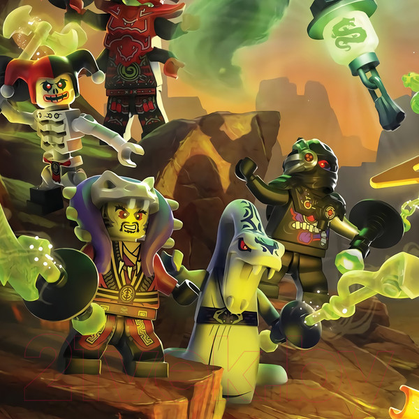 Изображение товара Фотообои листовые Citydecor Ниндзяго Навстречу приключениям 3 (200x260)