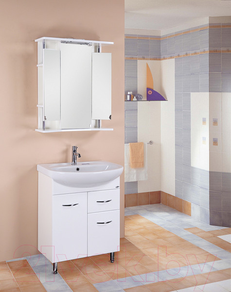 Изображение товара Тумба с умывальником Onika Стелла 65.12 106503 + Стелла 1WH110174