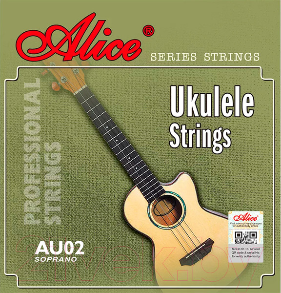 Изображение товара Струны для укулеле Alice AU02