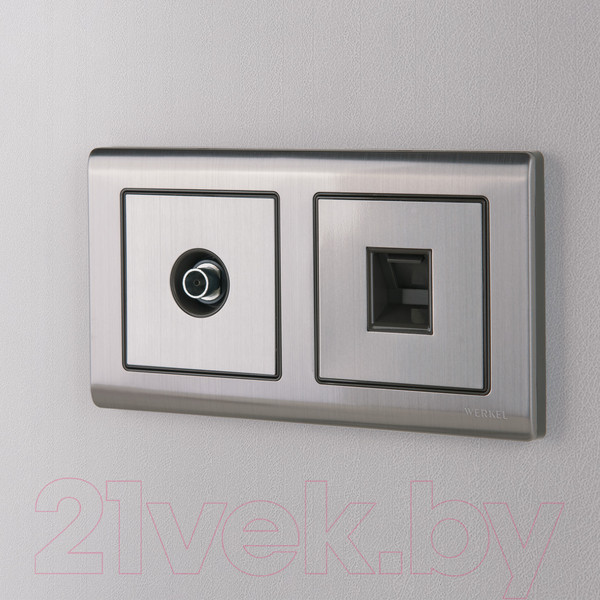 Изображение товара Розетка Werkel W1181002 / a051079 (глянцевый никель)