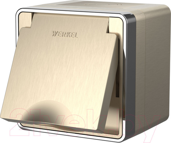 Изображение товара Розетка Werkel Gallant W5071210 / a051048 (шампань рифленый)