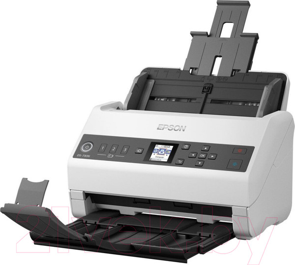 Изображение товара Протяжный сканер Epson WorkForce DS-730N / B11B259401