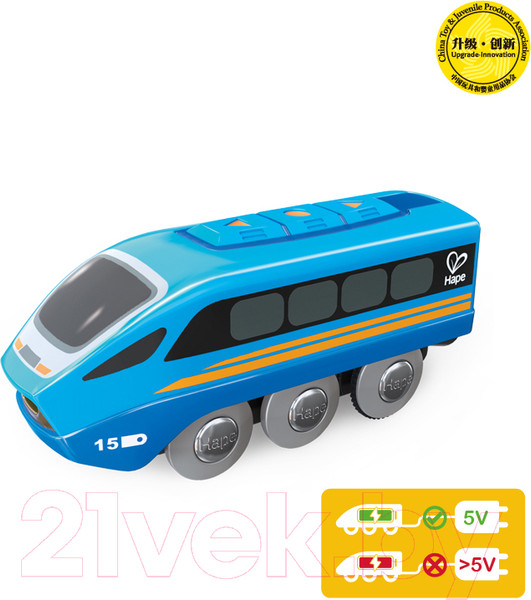 Изображение товара Локомотив игрушечный Hape Поезд / E3726_HP