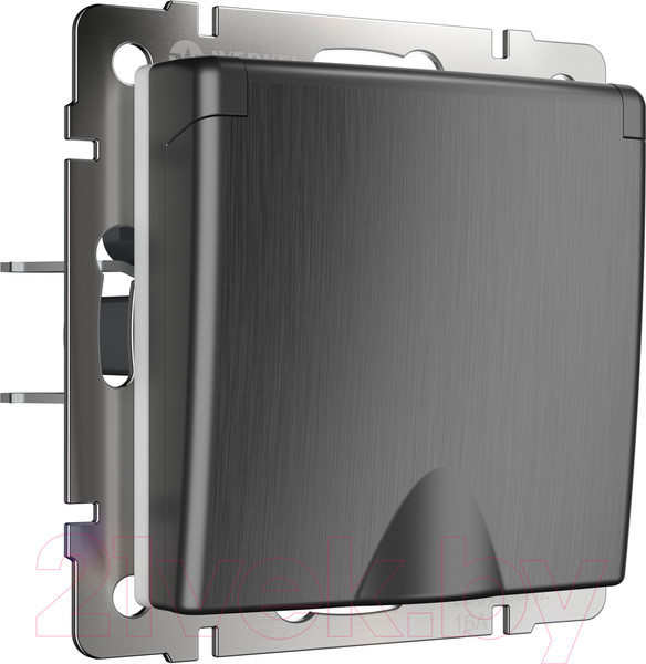 Изображение товара Розетка Werkel W1171204 / a050754 (графит рифленый)