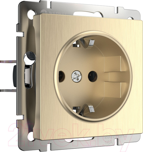 Изображение товара Розетка Werkel W1171010 / a051434 (шампань рифленый)