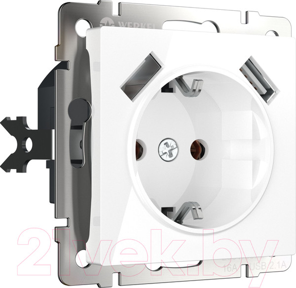 Изображение товара Розетка Werkel W1171501 / a051141 (белый)