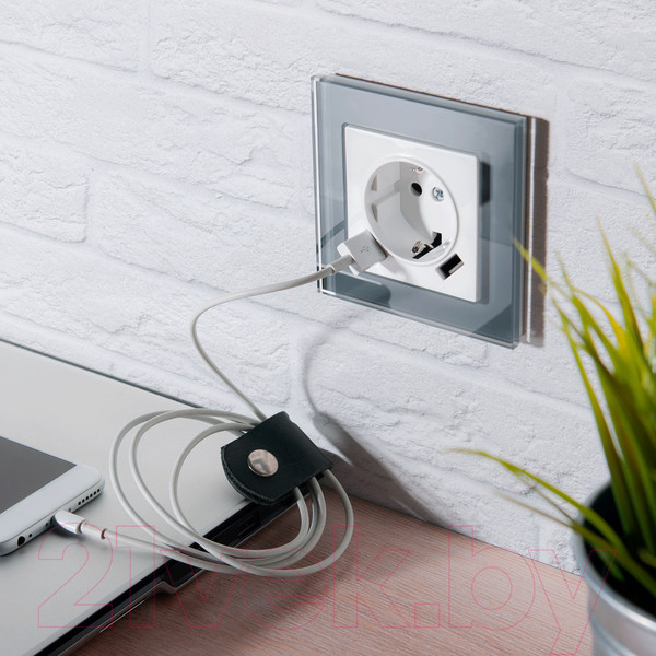 Изображение товара Розетка Werkel W1171501 / a051141 (белый)