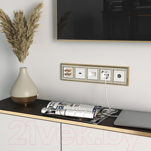 Изображение товара Розетка Werkel W1171501 / a051141 (белый)