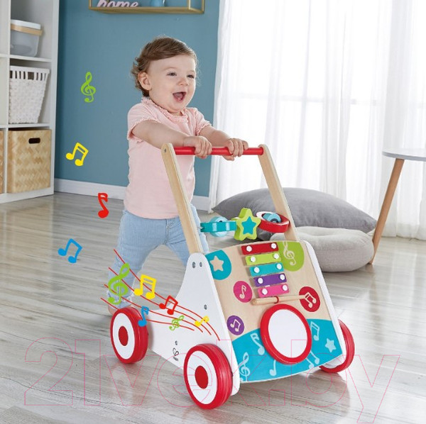 Изображение товара Ходунки-каталка Hape Музыкальный ходунок / E0383-HP