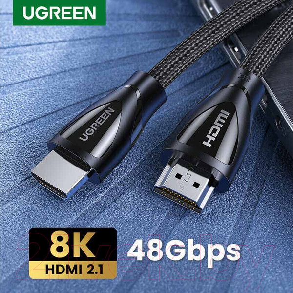 Изображение товара Кабель Ugreen HD140 / 80402 (1.5м, черный)