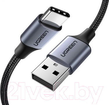 Изображение товара Кабель Ugreen US288 / 60126 (1м, черный)