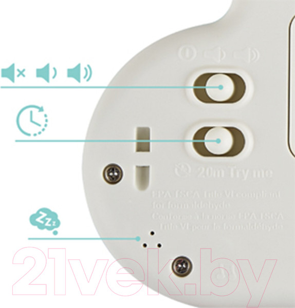 Изображение товара Подвеска на кроватку Hape Музыкальное облако / E0619-HP