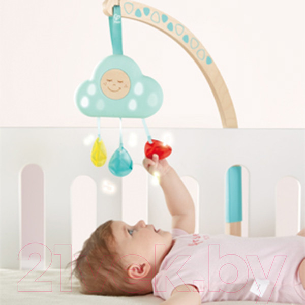 Изображение товара Подвеска на кроватку Hape Музыкальное облако / E0619-HP