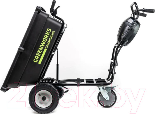 Изображение товара Тележка аккумуляторная садовая Greenworks 7400607 82В (без АКБ и ЗУ)