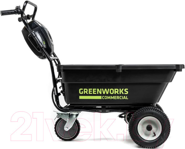 Изображение товара Тележка аккумуляторная садовая Greenworks 7400607 82В (без АКБ и ЗУ)